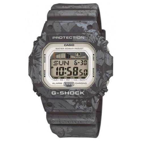 Image of G-Shock grå camouflage resin med stål quartz multifunktion (3151) Herre ur fra Casio, GLX-5600F-8ER